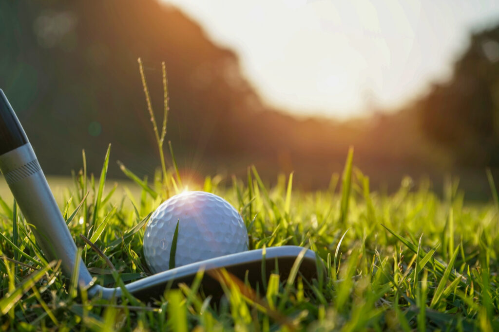 Life is like a golf swing.